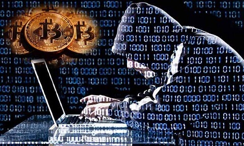Bitcoin mining via hacking