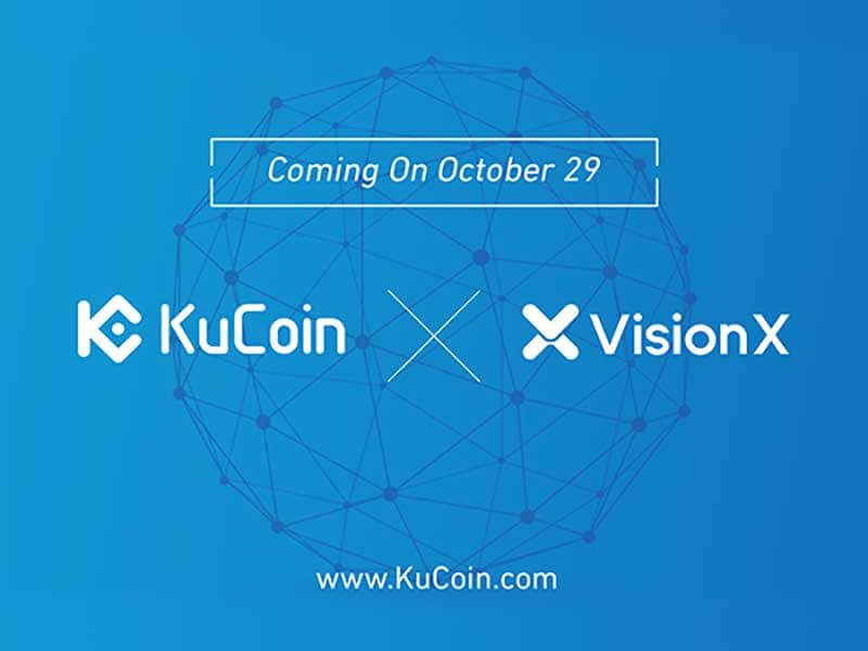 VisionX VNX Now Listed on Kucoin Crypto Exchange Market