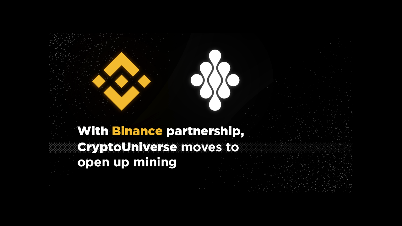 CU Binance CryptoUniverse