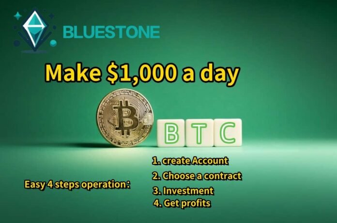 The most profitable mining platform in 2024, BluestoneMining helps you earn $1,000 a day