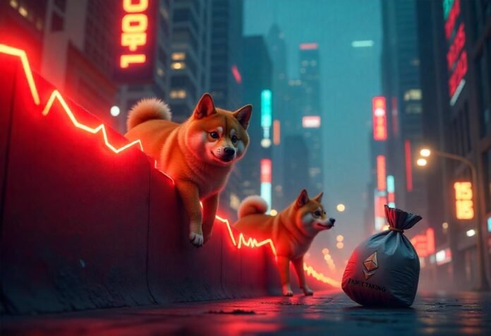 Dogecoin Tumbles as Profit-Taking Hits BTC, ETH, XRP