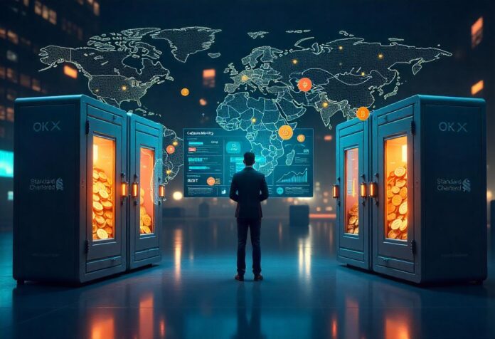 OKX and Standard Chartered Launch Crypto Collateral Program