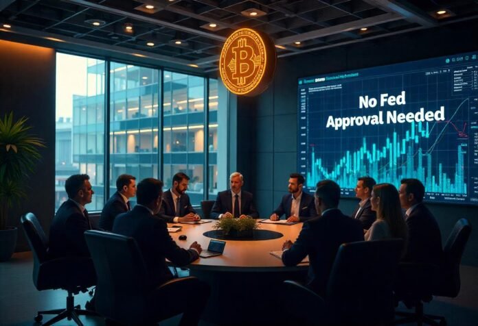 US Banks Gain Freedom to Enter Crypto Without Fed Approval