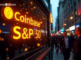 Coinbase Becomes First Crypto Company in S&P 500 Index