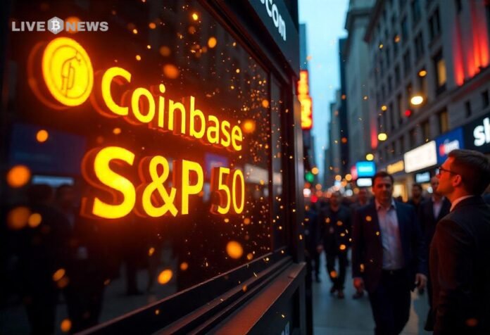 Coinbase Becomes First Crypto Company in S&P 500 Index