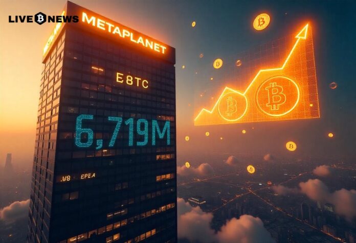 Metaplanet Buys $119M in Bitcoin, Holdings Now Exceed 6,796 BTC