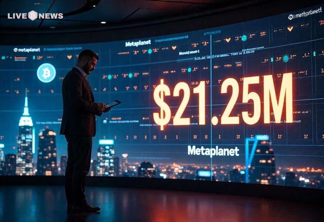 Metaplanet Launches $21.25M Bond Sale to Fund More Bitcoin Buys