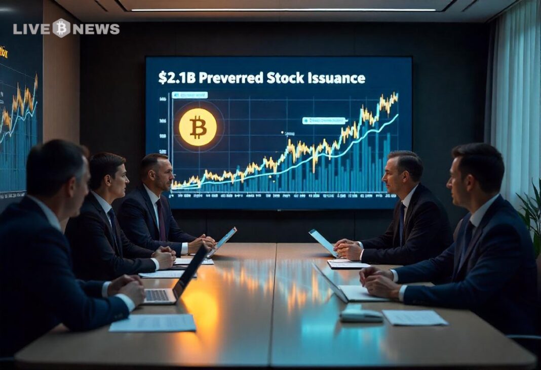Strategy to Raise $2.1B to Fund Bitcoin Plans with Preferred Stock