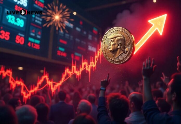 TRUMP Token Eyes $30 After Strong Wedge Breakout
