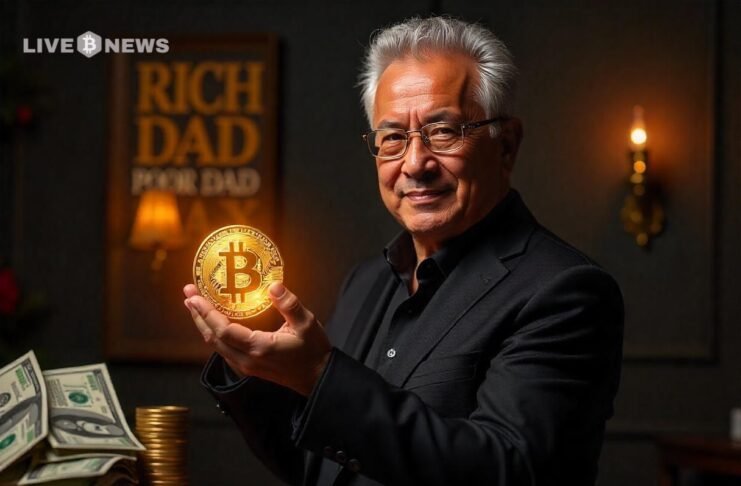 Robert Kiyosaki Urges Bitcoin Over Cash, Gold, and Silver