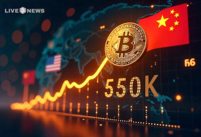 Bitcoin Targets $150K as US-China Tariff Cuts Spark Rally