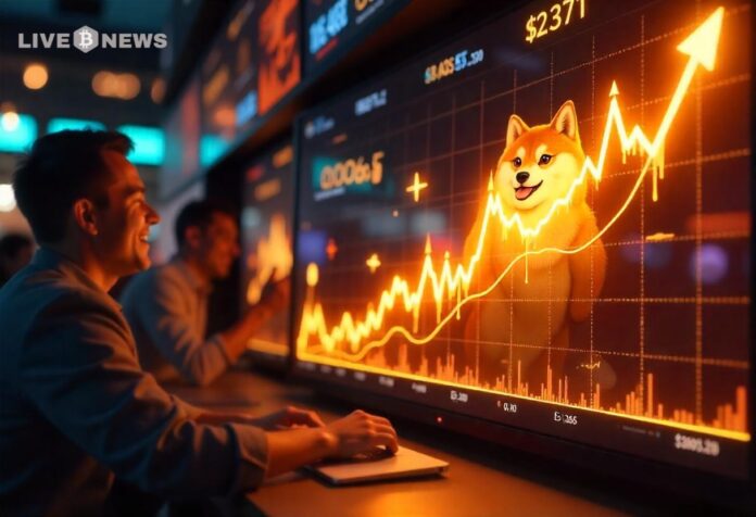 Dogecoin Eyes $0.37 Breakout as Bull Pennant Takes Shape