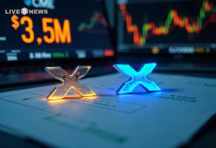 XRP Futures Launch on CME with $1.5M Volume