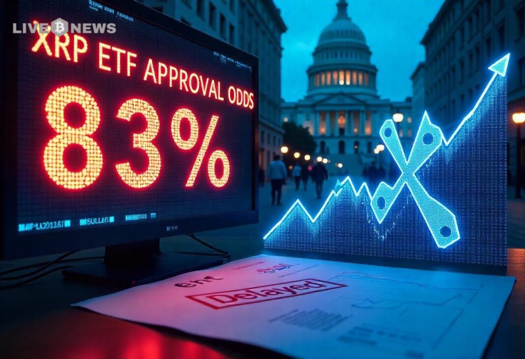 XRP ETF Approval Odds Surge to 83% Despite SEC Delay