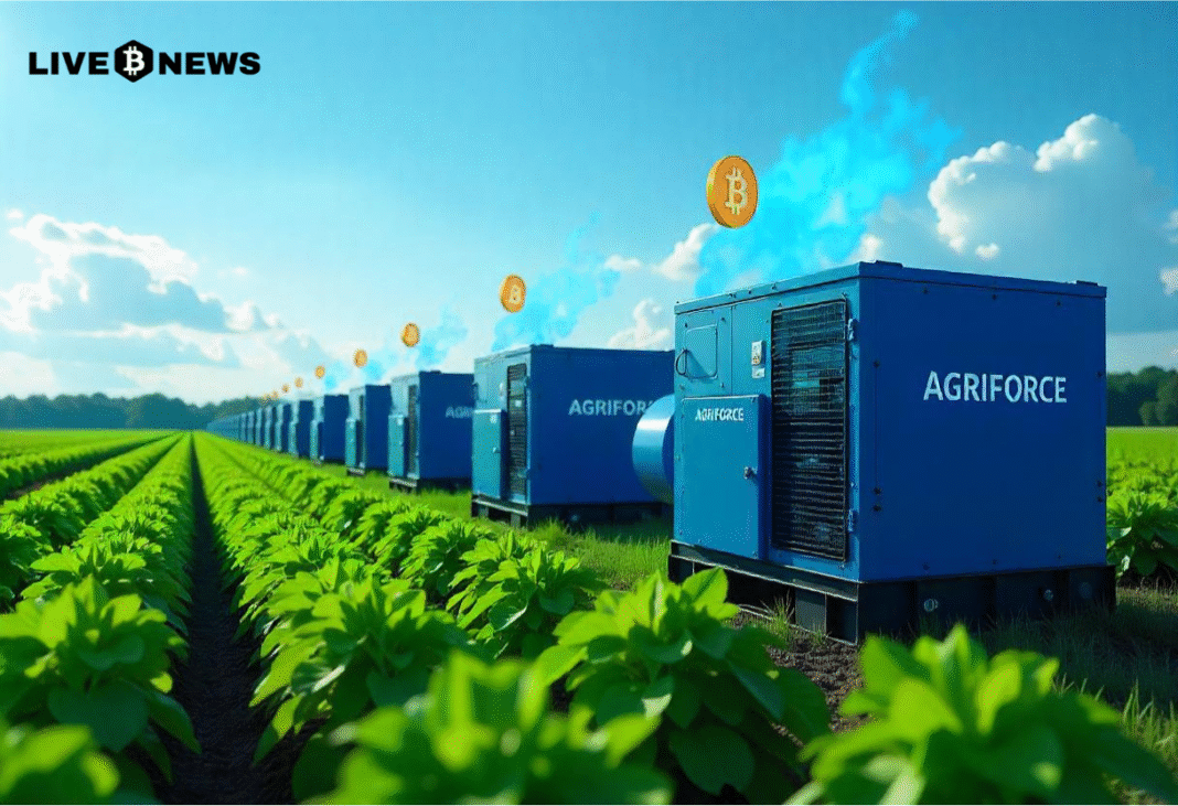 Agriculture Firm AgriFORCE Fuels 120 Crypto Miners With Natural Gas