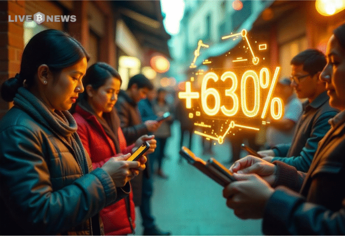 Bolivia Sees 630% Surge in Crypto Transactions