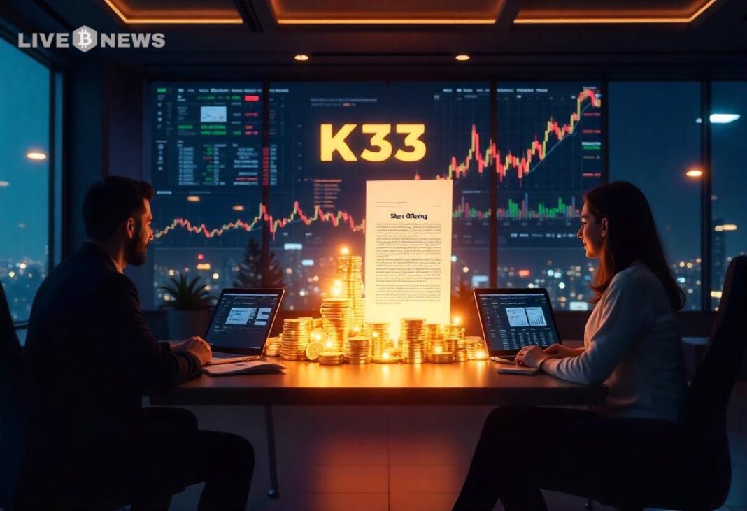 K33 Launches Share Offering to Buy 1,000 Bitcoins