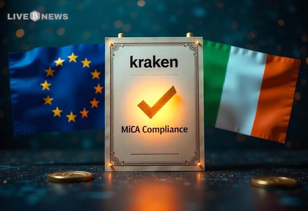Kraken Secures MiCA License in Ireland, Expands Across EU