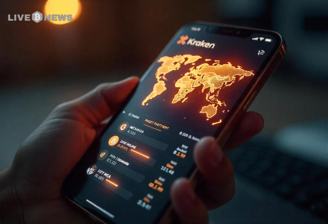 Kraken Unveils Borderless P2P Payments App with Yield Options