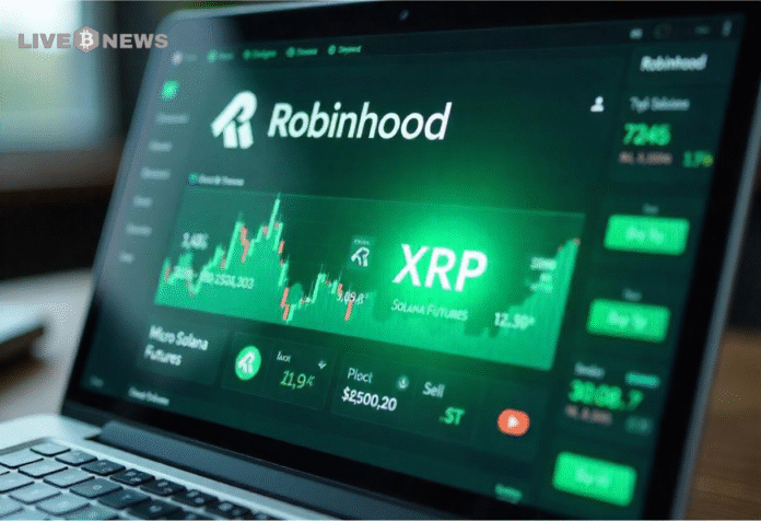 Robinhood Expands Crypto Derivatives with Micro XRP and Solana Futures