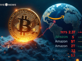 Bitcoin Flips Amazon’s $2.3T Market Cap to Become 5th Global Asset