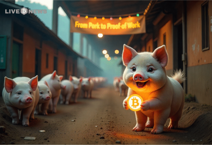 Bit Origin’s Dogecoin Bet: From Pork to Crypto Powerhouse