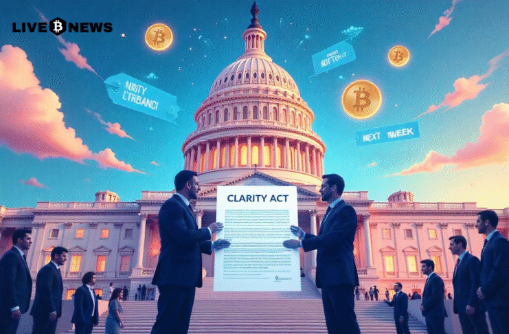 Coinbase, Crypto Groups Push Congress to Pass CLARITY Act