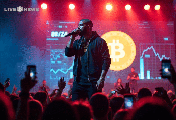Drake Drops Bitcoin Bar in New Track, Boosting Crypto’s Mainstream Presence