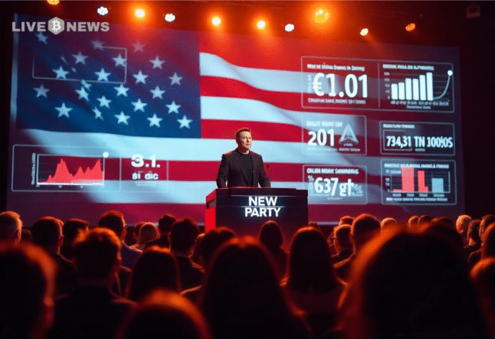 Elon Musk Launches “America Party” Citing Spending Bill Concerns