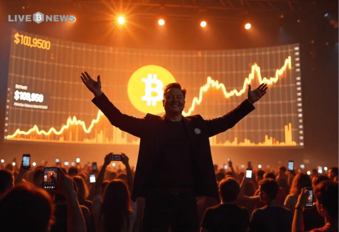 Bitcoin Surges to $110K After Elon Musk Endorsement