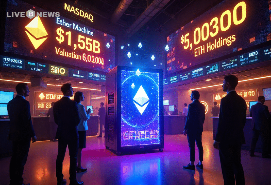 Ether Machine to List on Nasdaq with $1.5B and 400K ETH
