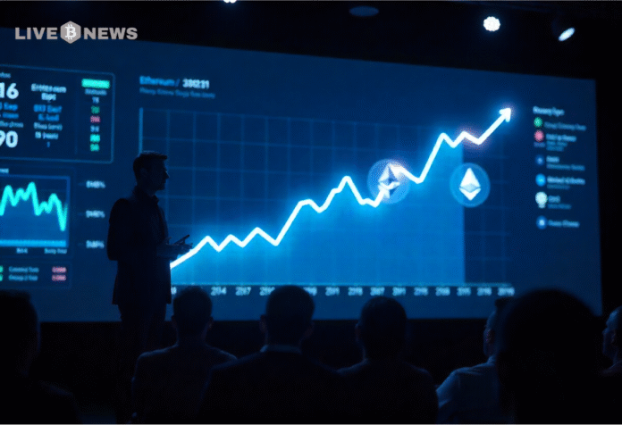 ETH Outshines Bitcoin: 30x Returns in a Decade, Claims Ether Machine CEO