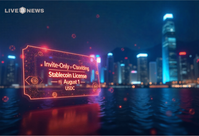 Hong Kong to Launch Invite-Only Stablecoin Licenses August 1
