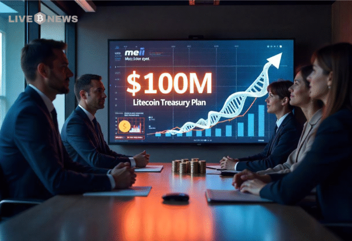 MEI Pharma Unveils $100M Litecoin Treasury Plan