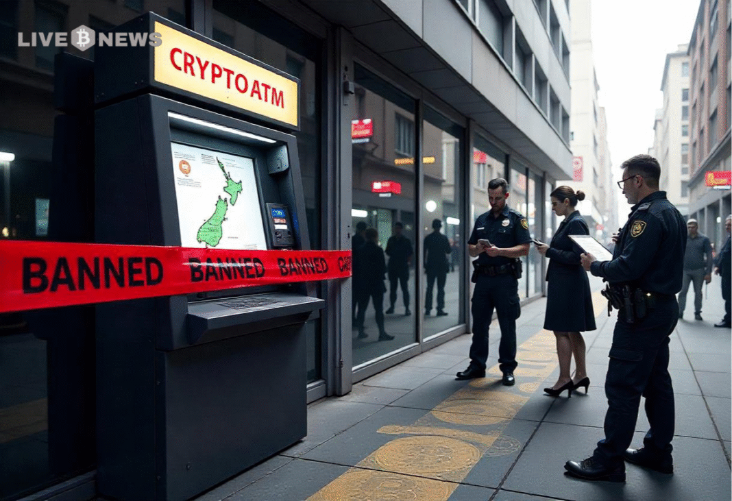 Crypto ATMs Outlawed in New Zealand Amid Financial Crime Push