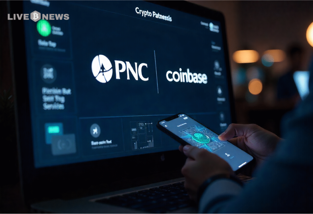 PNC Bank Partners with Coinbase to Offer Crypto Services