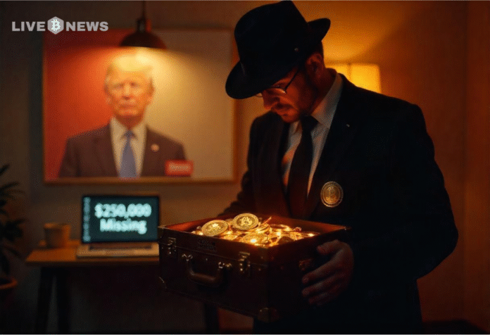 Scammer Poses as Trump Official, Steals $250K in Crypto Scammer Poses as Trump Official, Steals $250K in Crypto