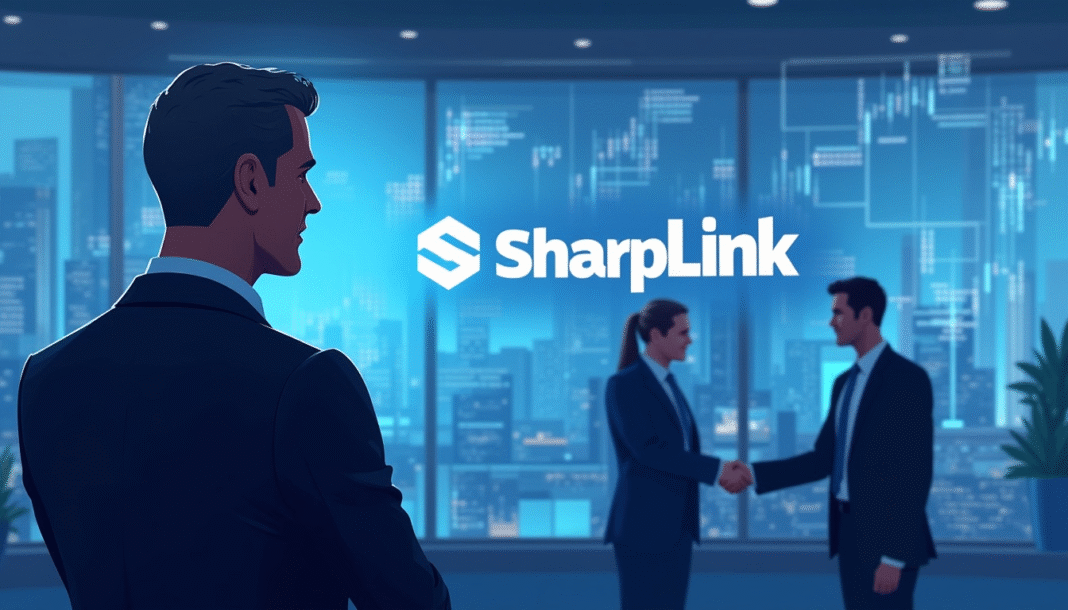 Sharplink Welcomes Ex-BlackRock Leader Joseph Chalom as New Co-CEO