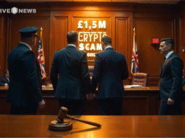 UK jails two men for £1.5M crypto scam; FCA warns public, highlights rising fraud risks and strict punishment ahead.