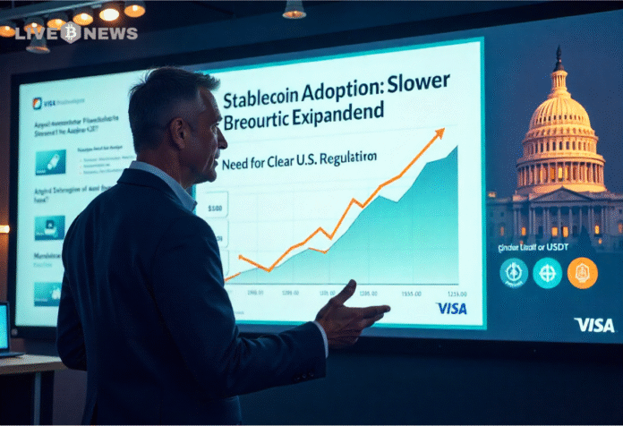 Slow Stablecoin Adoption Prompts Visa to Call for Clear Regulations