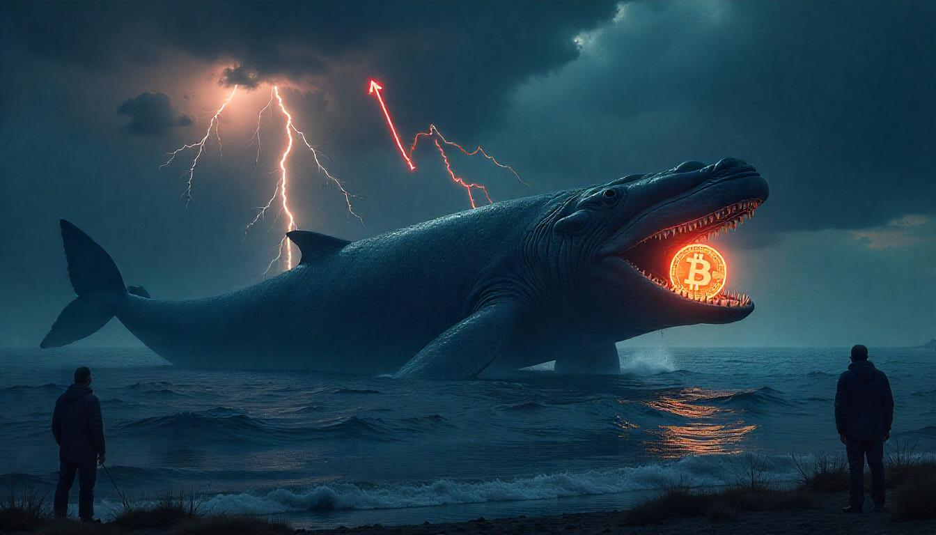 Bitcoin Whale Shifts $4.7 Billion As Selloff Fears Loom