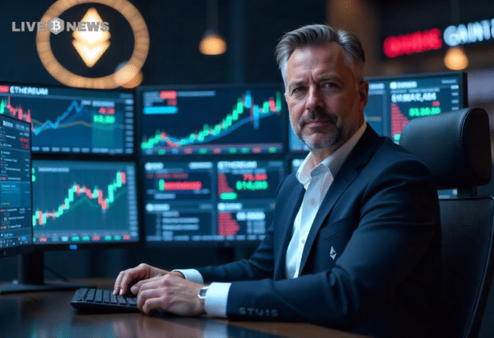 Arthur Hayes buys $10.5M in Ethereum after sell-off, signaling renewed confidence and potential bullish momentum in the volatile crypto market.