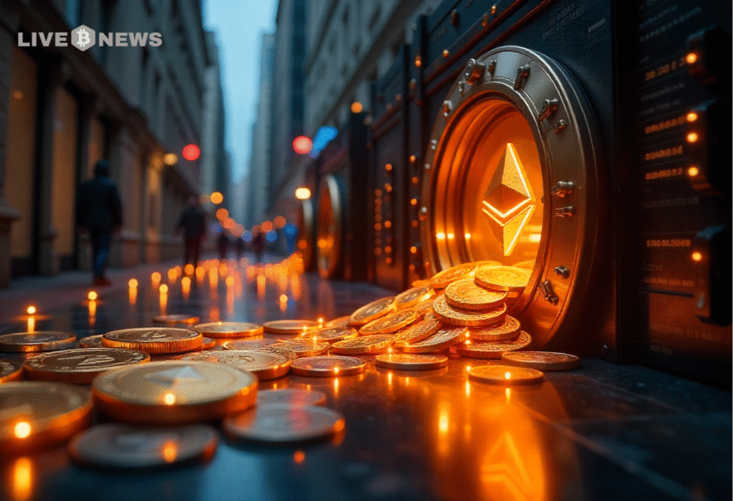 BitMine grows its ETH treasury to 1.3M ETH after $600M purchase, signaling strong confidence in ETH’s long-term value.