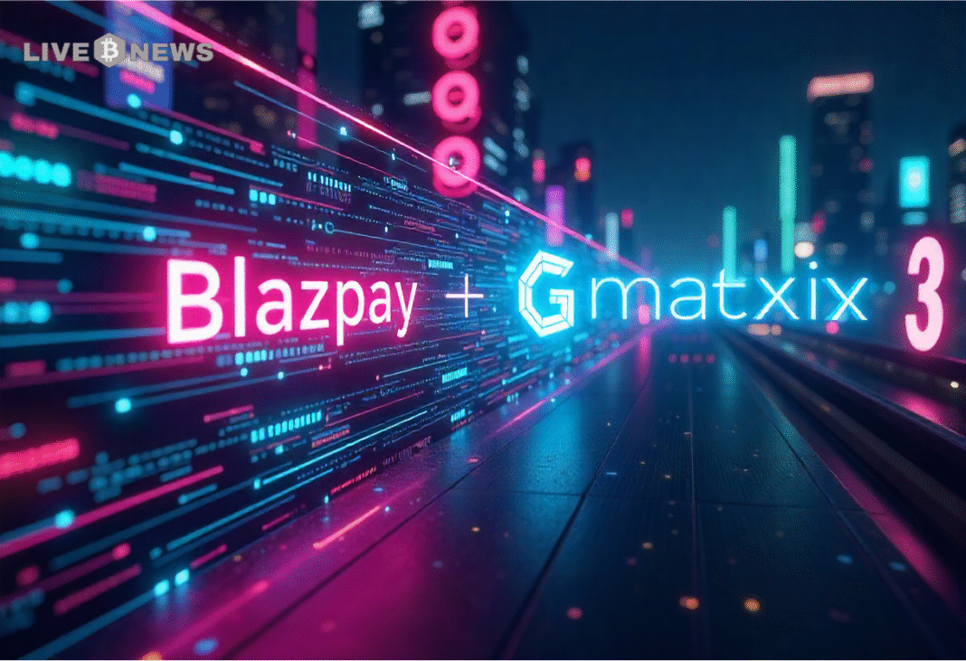 Blazpay and Gmatrix to Integrate AI, DeFi, and Gaming into Web3 Ecosystem Blazpay and Gmatrix join forces to merge AI, DeFi, and gaming, advancing a seamless and inclusive Web3 ecosystem.