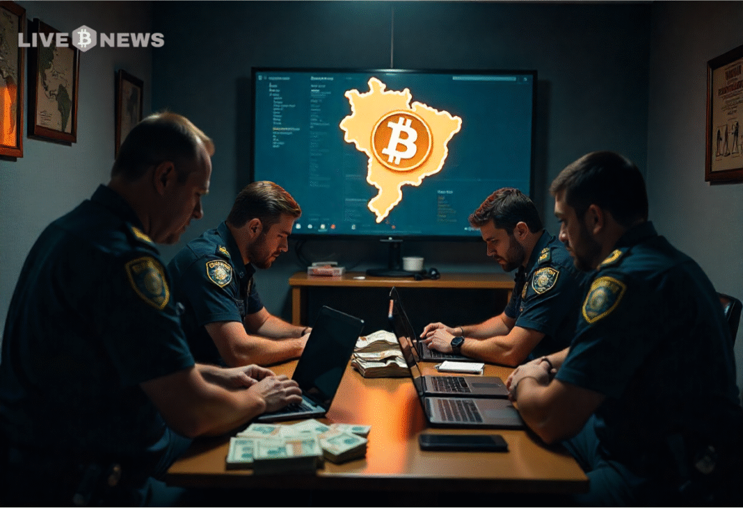 Brazilian police arrest four for kidnapping a retired teacher and demanding Bitcoin ransom, highlighting rising crypto-related crimes and investor safety concerns.