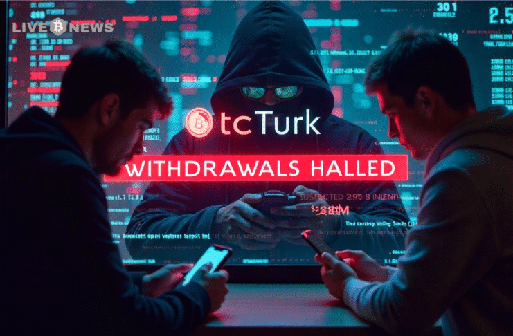 BtcTurk halts withdrawals after a $48M hack, raising serious concerns about security in Turkey’s fast-growing cryptocurrency market.