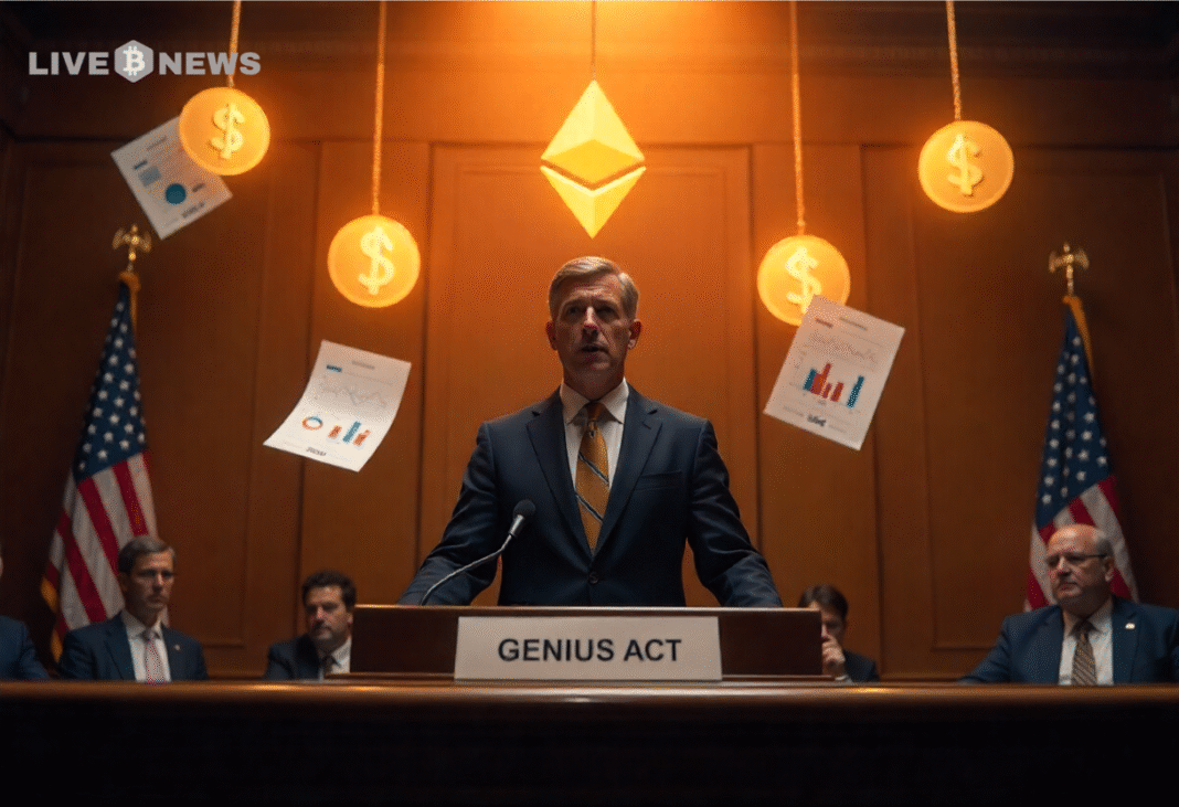 Deaton Says GENIUS Act Favors ETH, RLUSD, and USDC