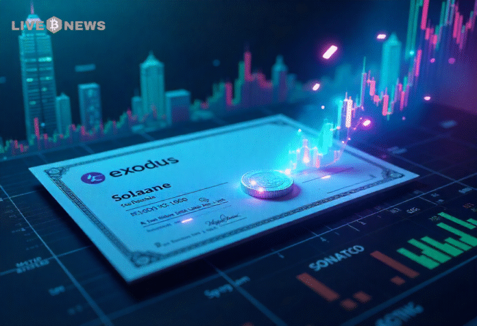 Exodus partners with Superstate to launch SEC-compliant stock tokens on Solana, expanding multi-chain access to tokenize shares.