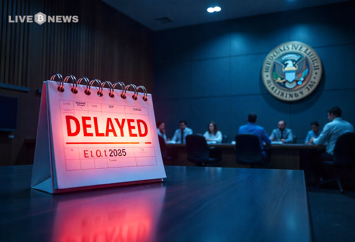 SEC Delays WisdomTree XRP ETF Decision Until October 2025 | Live Bitcoin  News