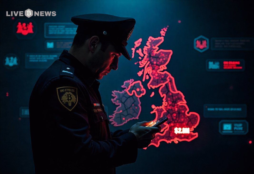 Bitcoin Scam: Fake UK Police Steal $2.8M Using Social Engineering